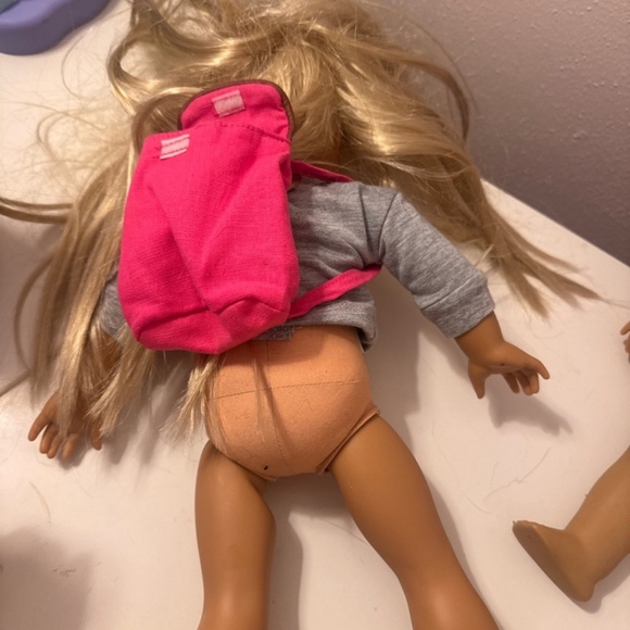 American Girl Dolls bundle of 2 with Blonde and Brown Hair - Picture 3 of 6
